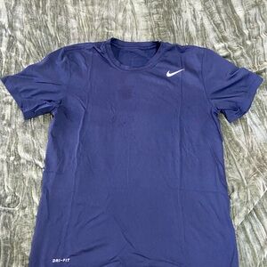 Nike Men’s Navy Short-Sleeve Dri-FIT Performance Tee